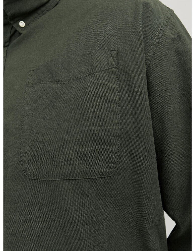 Jack & Jones Oxford Long Sleeve Shirt (12190444) forest night