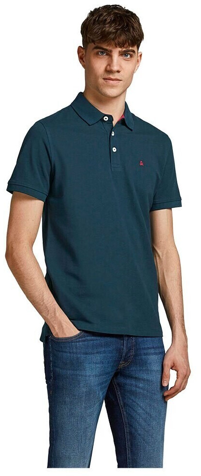 Jack & Jones Epaulos Short Sleeve Polo (12136668) navy blazer