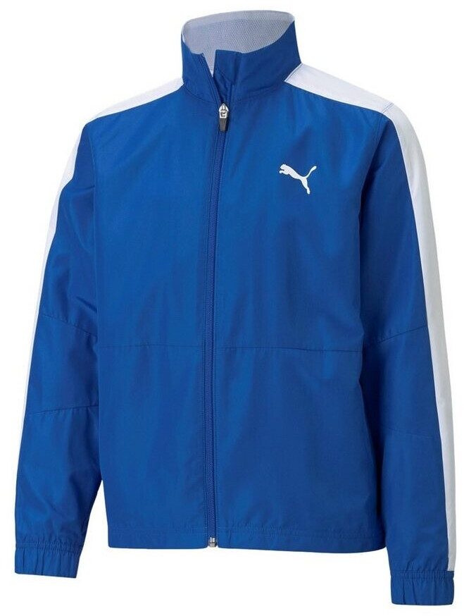 Puma Youth Cross The Line Warm Up Jacket 2.0 Y team power blue/white