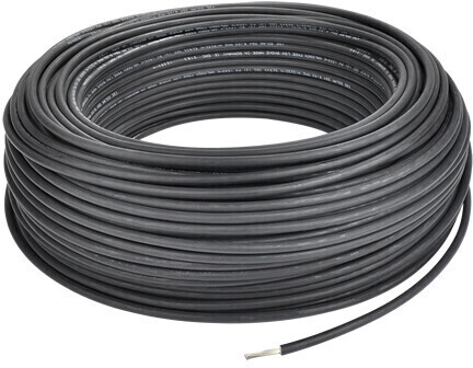 KabelScheune KBE Solar Cable H1Z2Z2-K DB+ 6 mm² 3 m Black