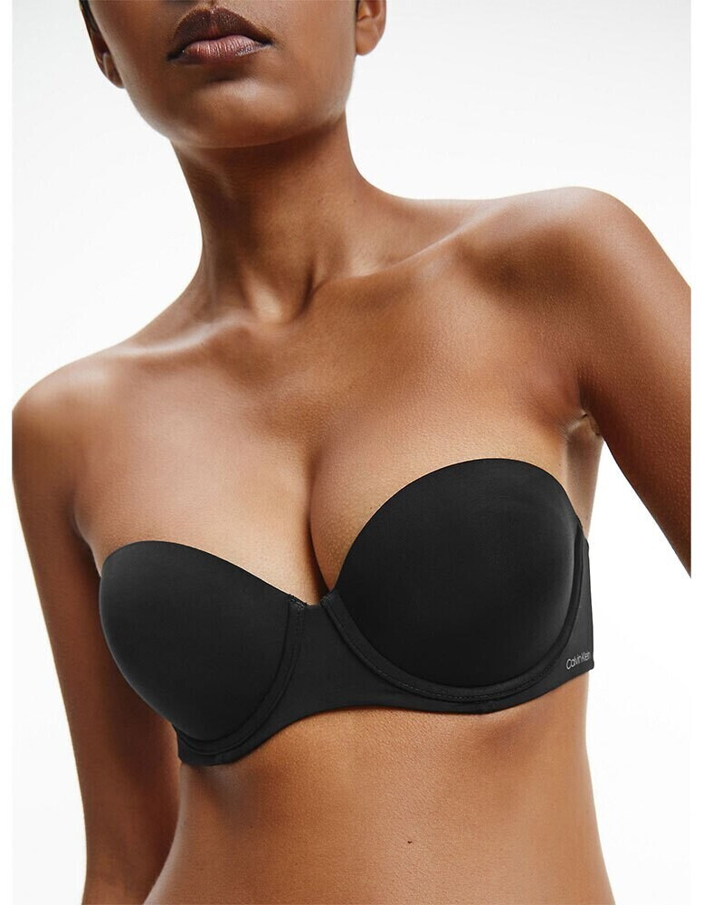 Buy Calvin Klein Push Up Strapless Bra black (000QF5677E-001) from £27.99  (Today) – Best Deals on