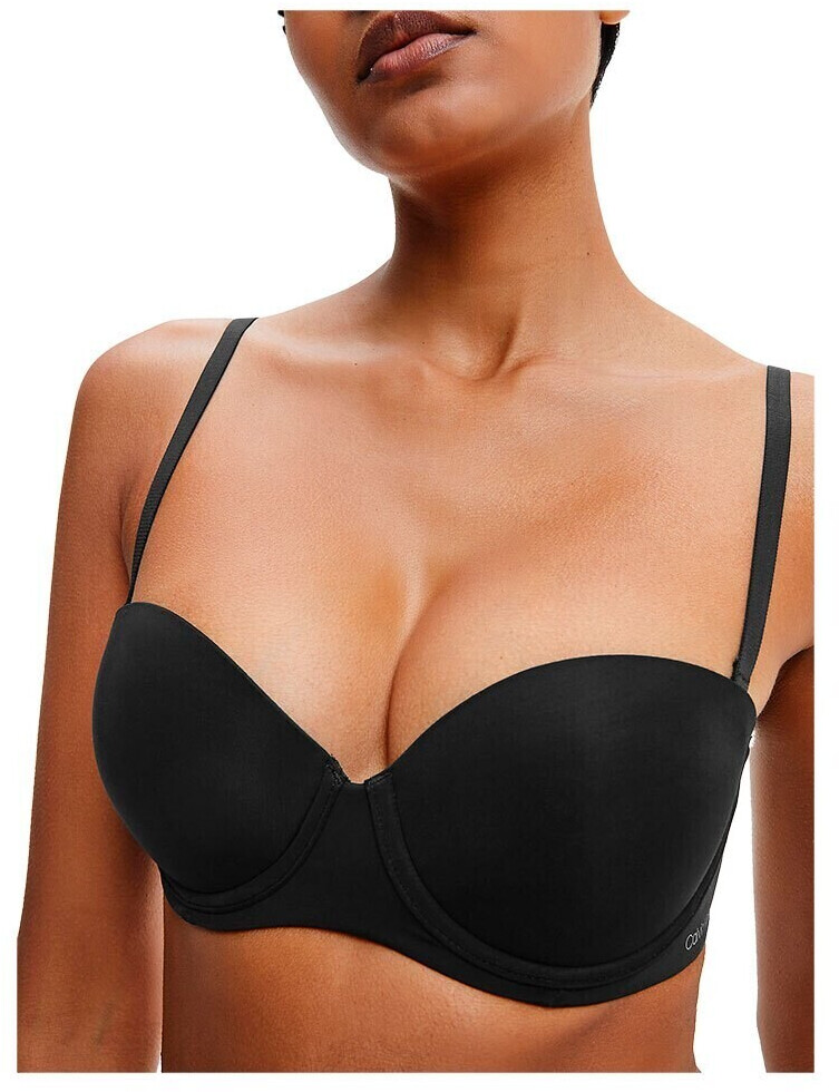 Buy Calvin Klein Push Up Strapless Bra black (000QF5677E-001) from £24.99  (Today) – Best Deals on