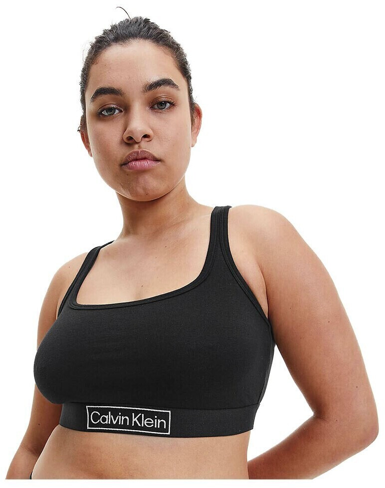 Calvin Klein Unlined Bralette Bra black (000QF6823E-UB1)