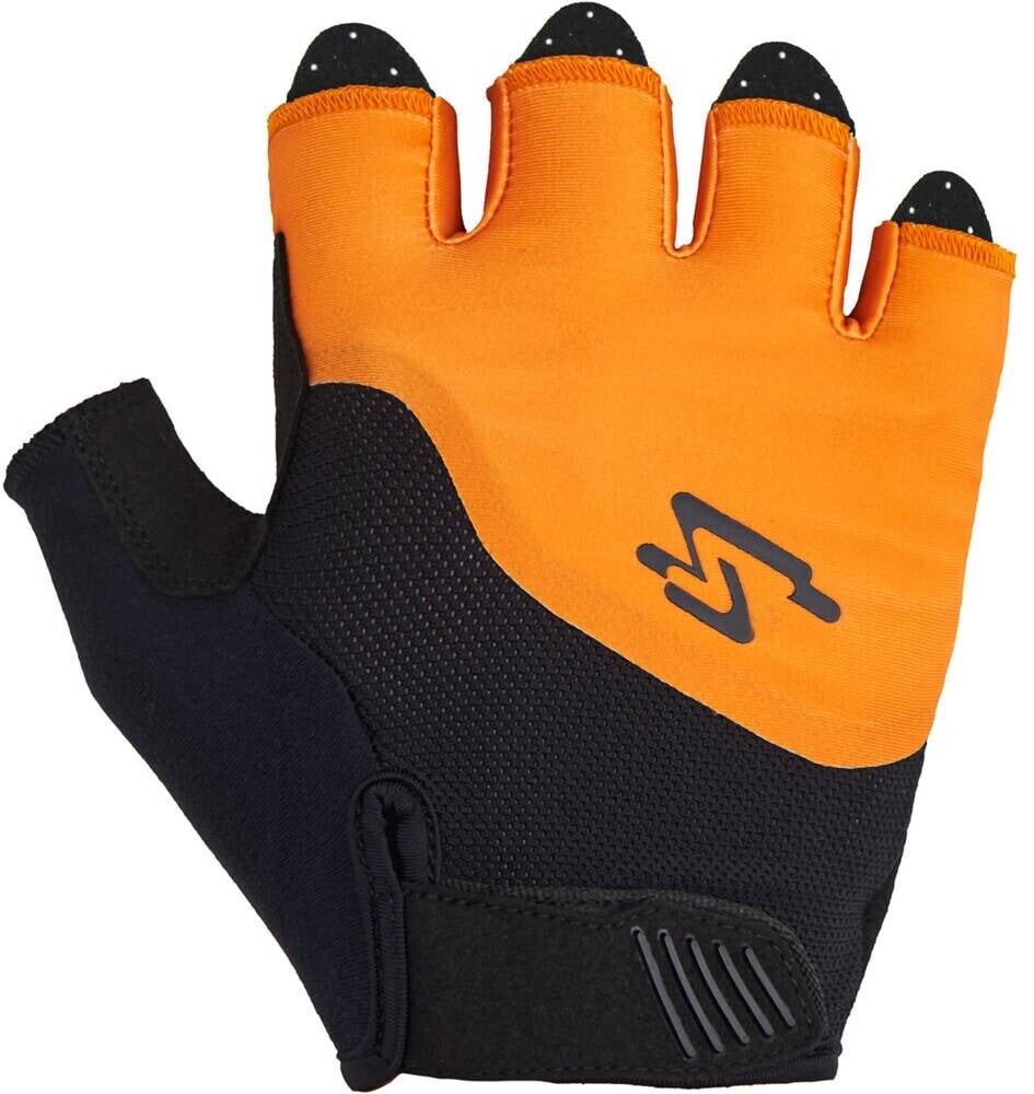 Photos - Cycling Gloves Spiuk Spiuk Top Ten Short Glove orange/black