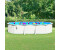 vidaXL Steel swimming pool 610 x 360 x 120 cm