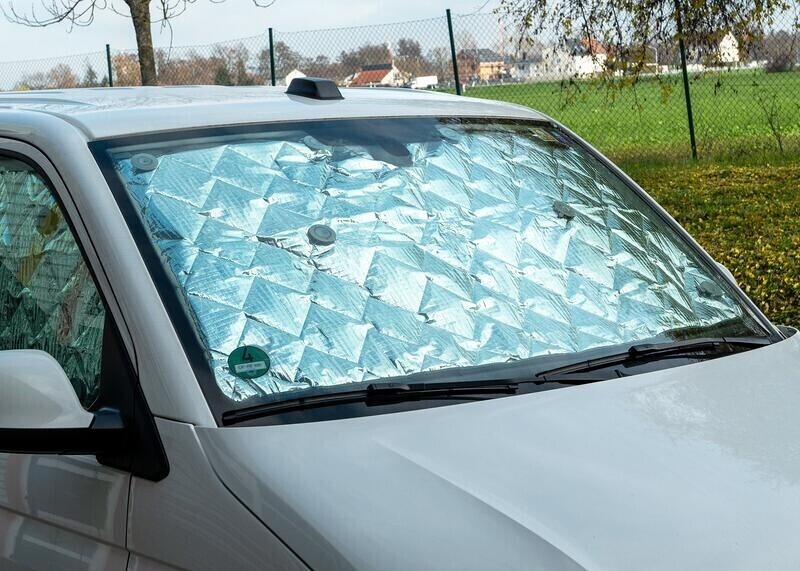 Carbest Premium Heck-Thermomatte Isoflex, schwarz für VW T5/6 mit Komfortverkleidung ab Bj.2003, 1-teilig