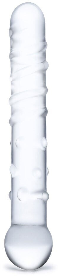 Gläs 7“ Callisto Clear Glass Dildo