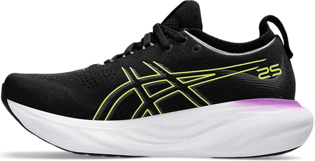 Asics Gel Nimbus 25 Women 1012B356 004 black glow yellow au meilleur prix sur idealo