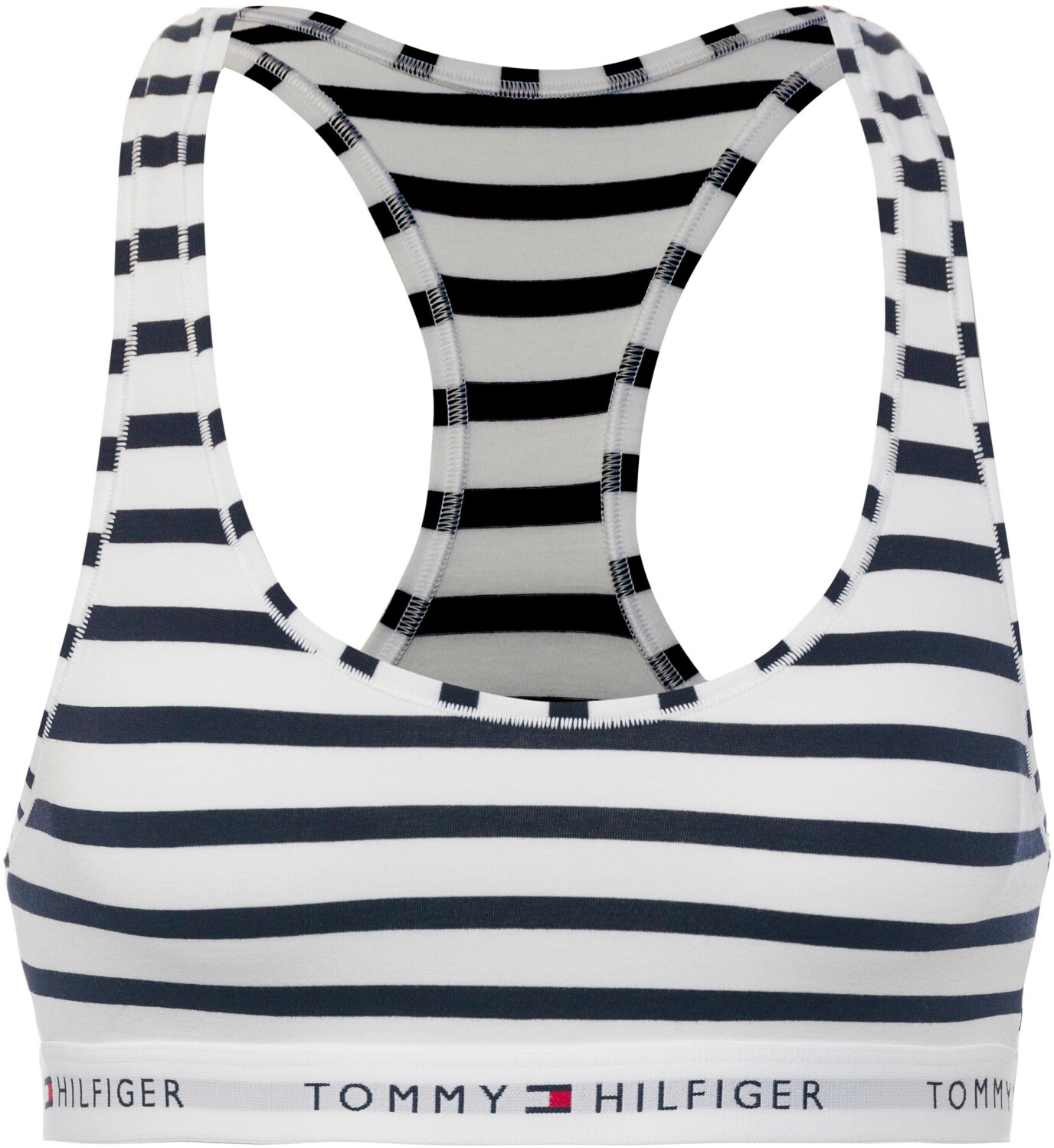 Tommy Hilfiger Icon Breton Stripe Bralette (UW0UW04548) breton stripe navy
