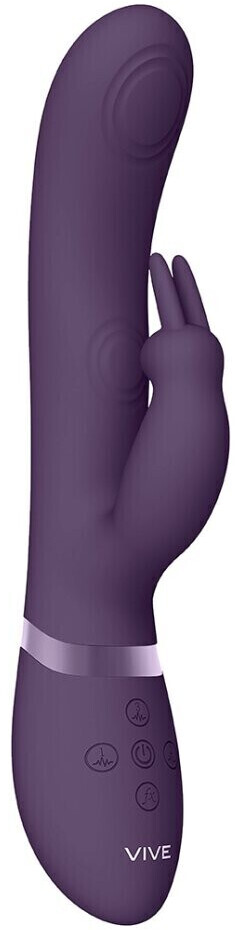 Vive May - Dual Pulse-Wave & Vibrating C-Spot & G-Spot Rabbit - violet