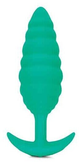 b-Vibe Texture Plug Twist Green