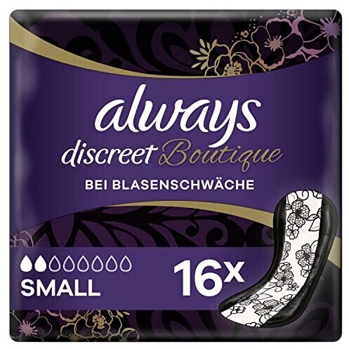 Buy Always Discreet Boutique Small incontinence pads (16 pcs
