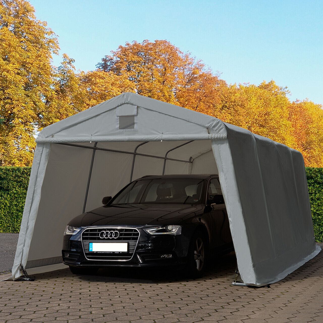 Abri/Tente Garage Premium 2,4 x 3,6 m pour Voiture et Bateau