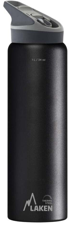 Laken 18/8 Thermal Bottle 1l black (TJ10N)