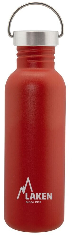 Laken Basic 750ml Stainless Steel Cap red (BSH75RO)