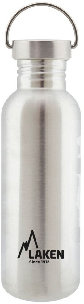 Laken Basic 750ml Stainless Steel Cap silver (BSH75)