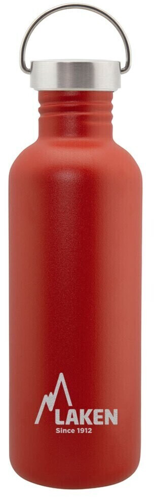Laken Basic 1l Stainless Steel Cap red (BSH100RO)
