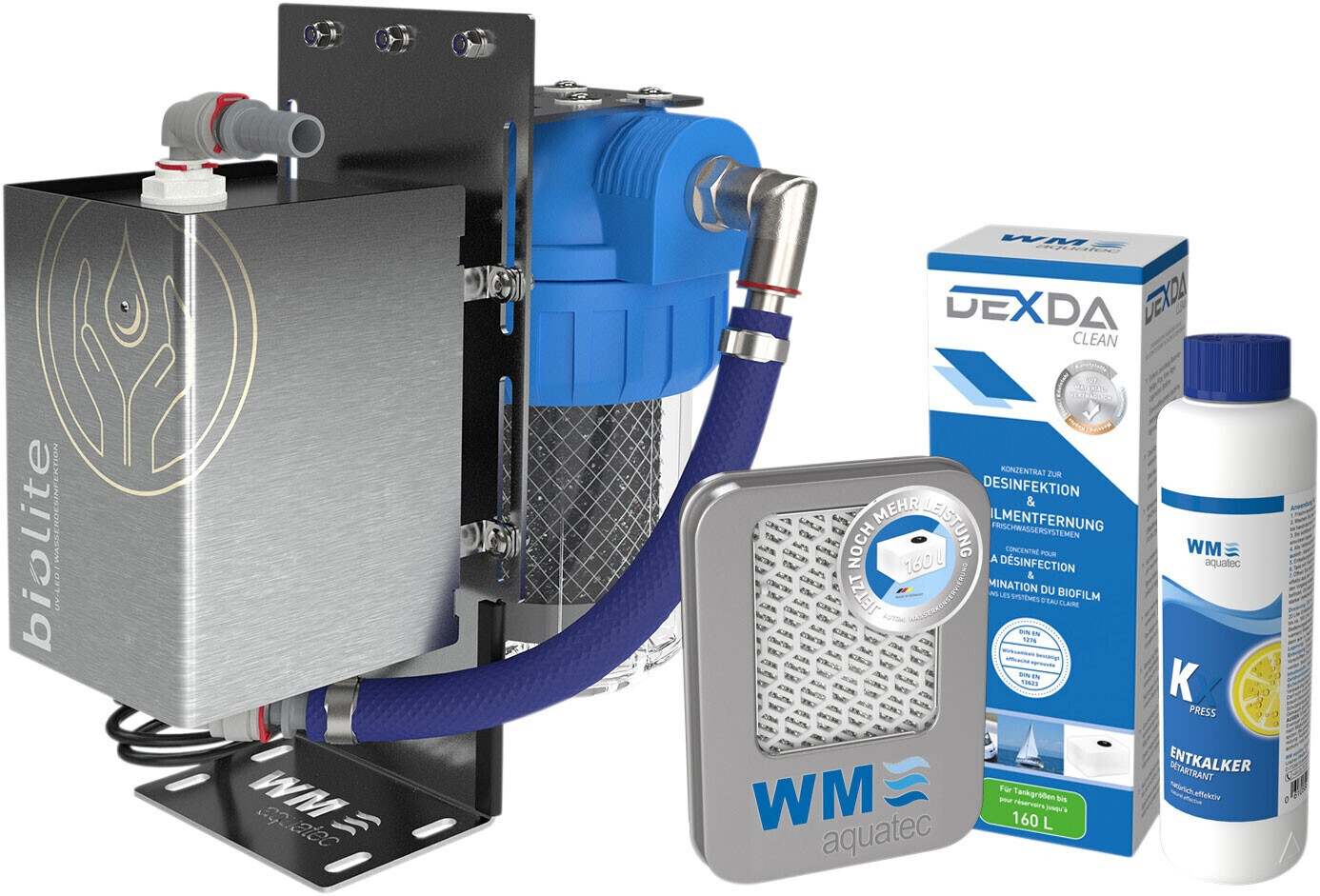 WM aquatec Water supply set incl. water disinfection unit