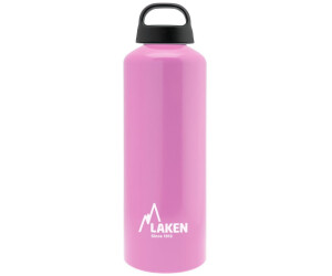 LAKEN 1-Liter Aluminium-Trinkflasche „Naranja“ – Wiederverwendbar, Leicht & Sicher Für Unterwegs