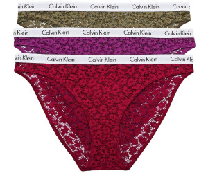 Calvin Klein Pack 3 Bragas QD3926E BP3