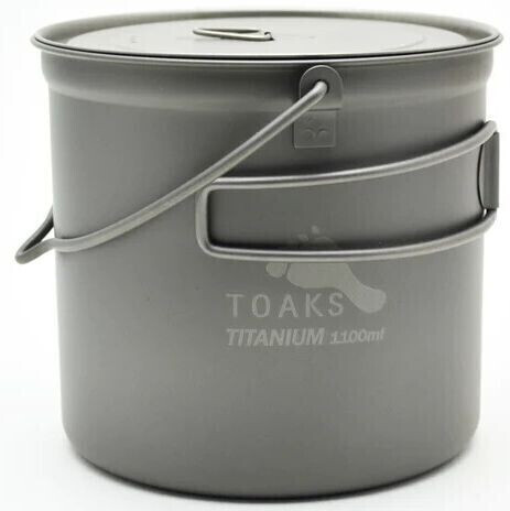 Toaks Titan pot with handle 1100ml