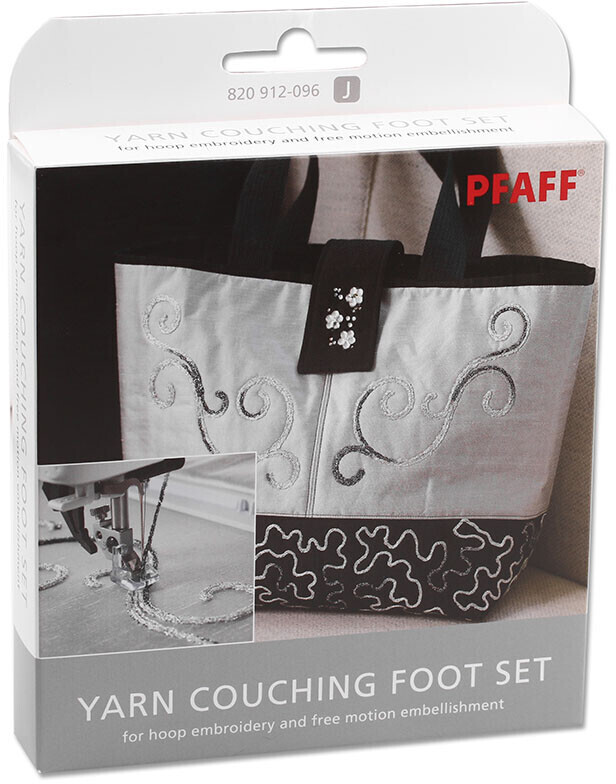 Pfaff Reliefstickfuß-Set yarn couching foot set (820912096) ab 35