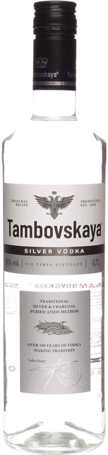 Amber Beverage Group Osobaya Vodka Preisvergleich bei 40% ab Tambovskaya € | Silver 0,7l 9,99