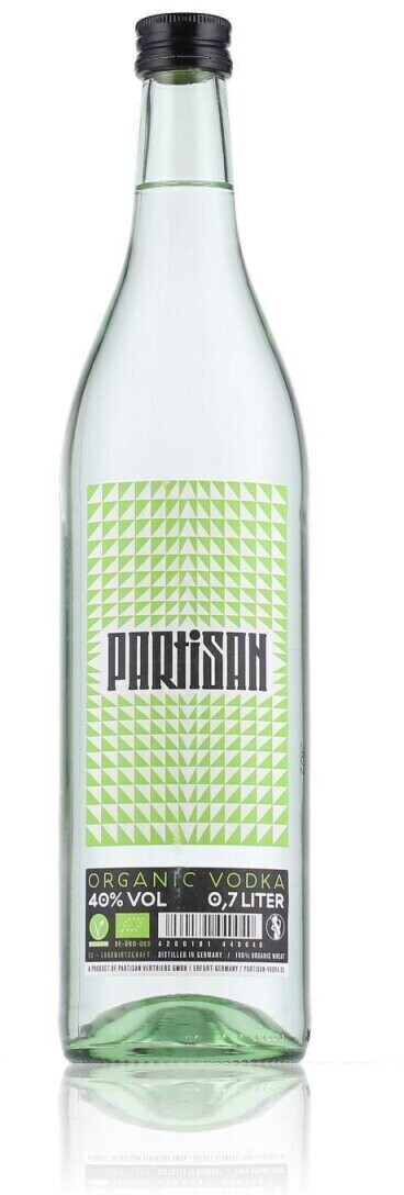 Partisan Green Organic bei 40% | Vodka Preisvergleich € ab 17,24