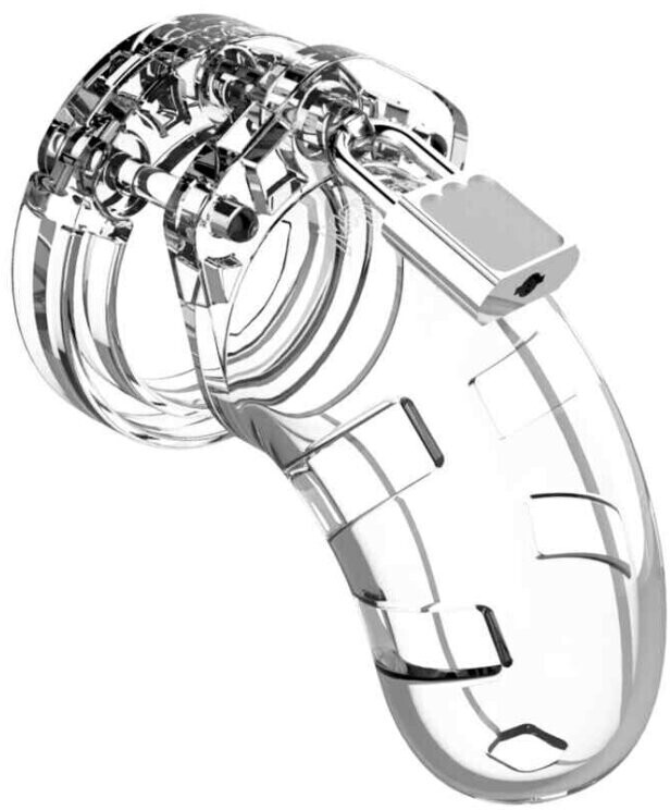 ManCage Model 13 - Chastity – 2.5 - Cock Cage - Transparent
