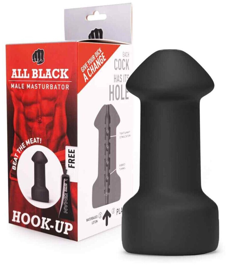 All Black Hook-Up Masturbator