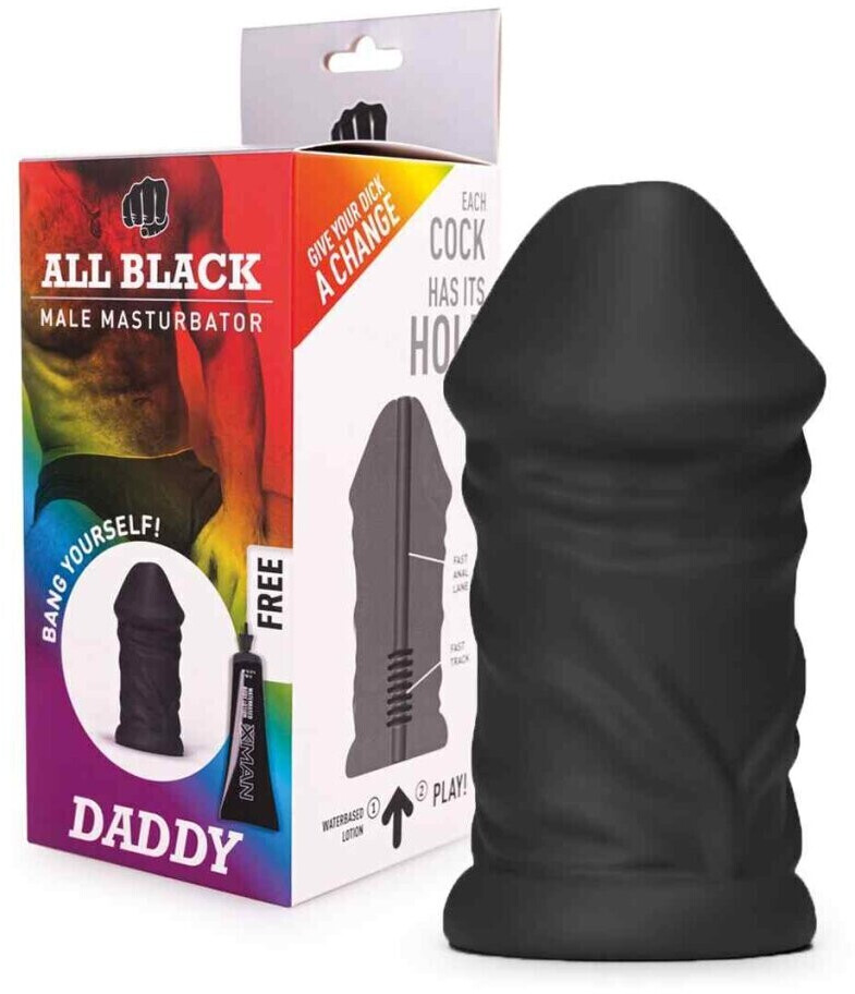 All Black Daddy Masturbator