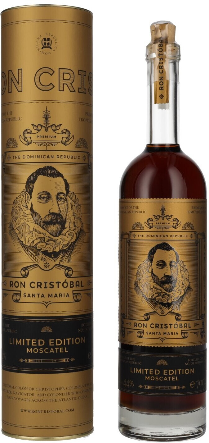 Ron Cristóbal Santa Maria 2007 Moscatel 0,7l 44%