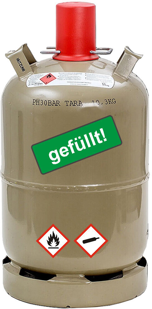 Cago Propan-Gasflasche 11kg ab 74,00 €