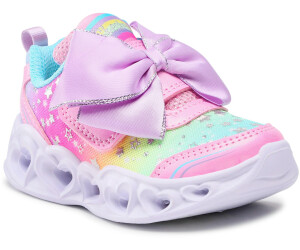Pink skechers with clearance bow