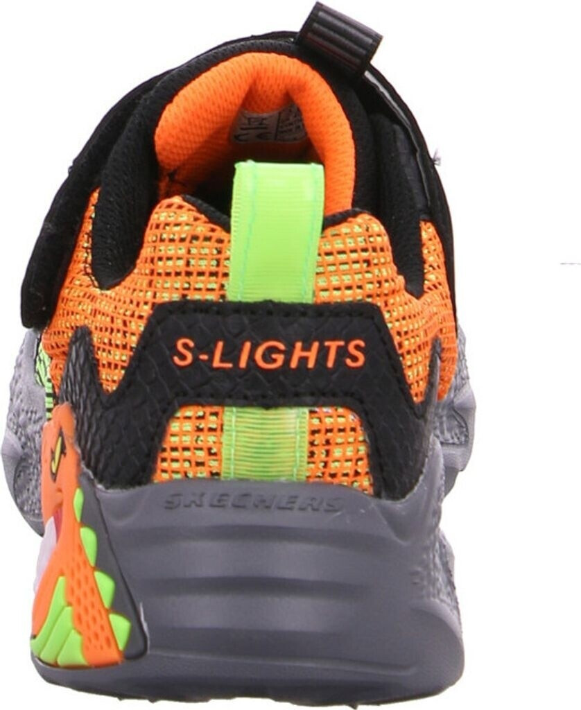 Skechers Dino Lights 400615L black orange ab 38 95 Preisvergleich bei idealo