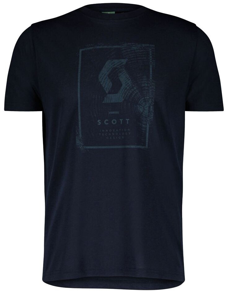 Scott Defined Dri Short-Sleeve Men's Shirt (403184) dark blue