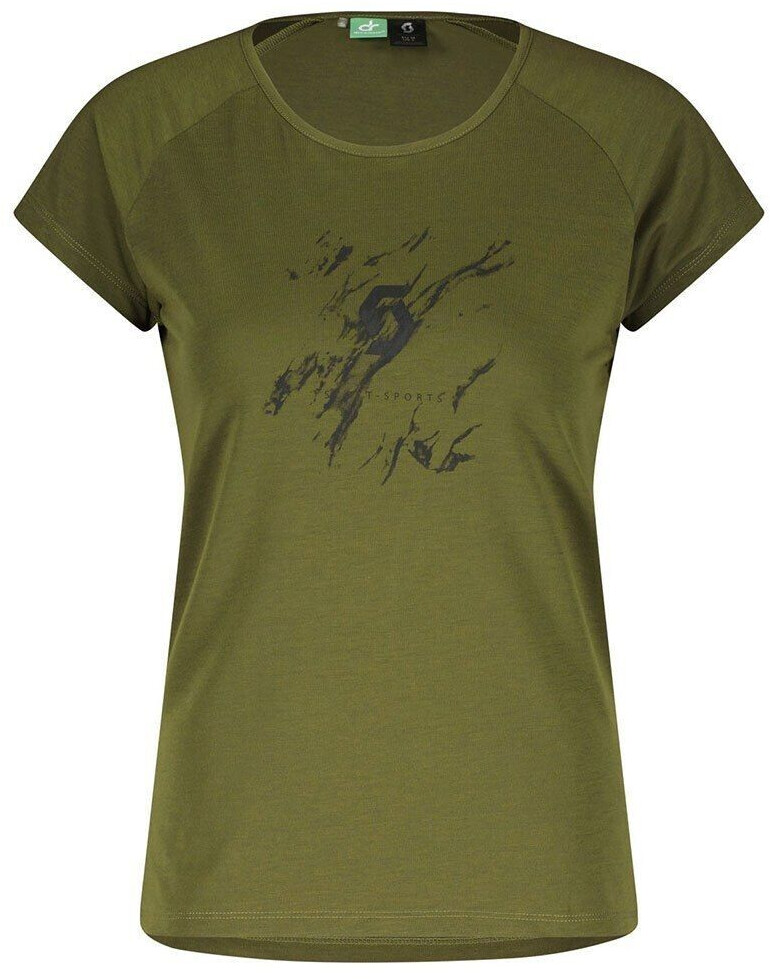 Scott Defined Dri Short-Sleeve Women's Shirt (403188) fir green