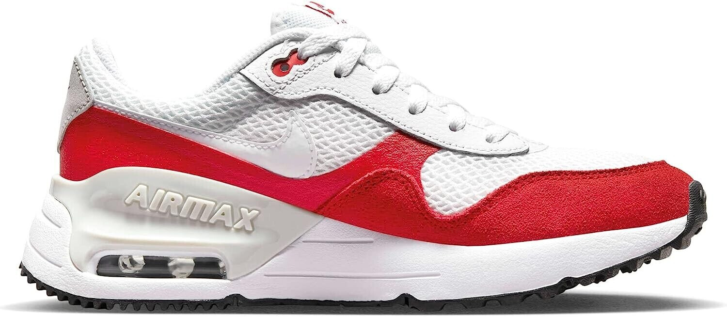 Nike Air Max SYSTM Kids white red ab 54 99 Preisvergleich bei idealo