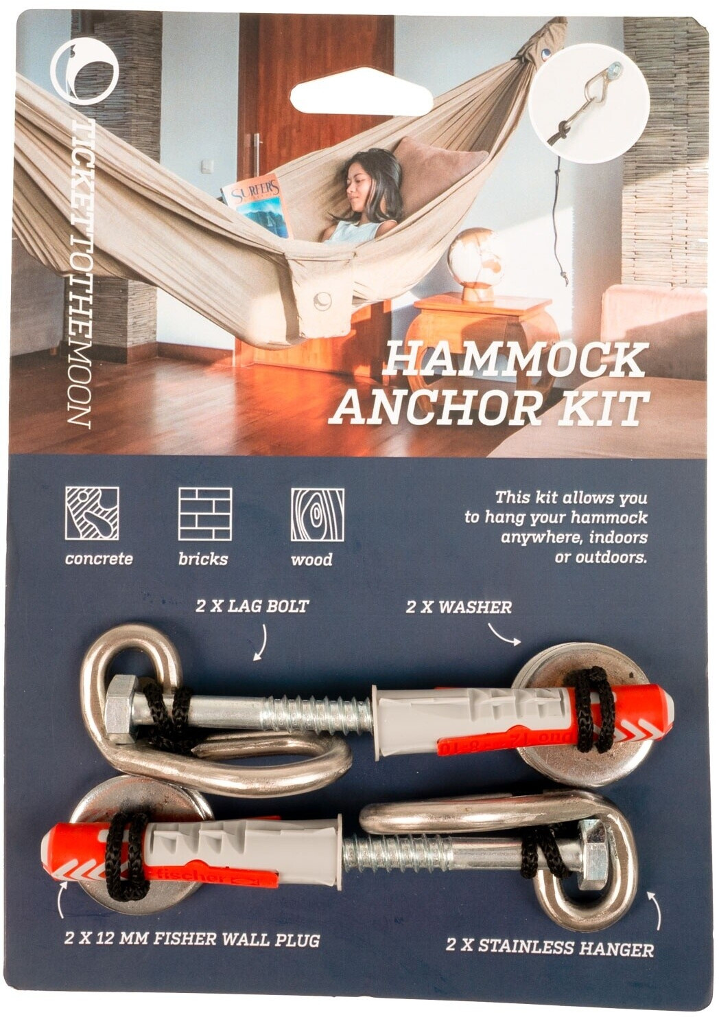 Ticket To The Moon Hanging Kit (MP-TICK00082)