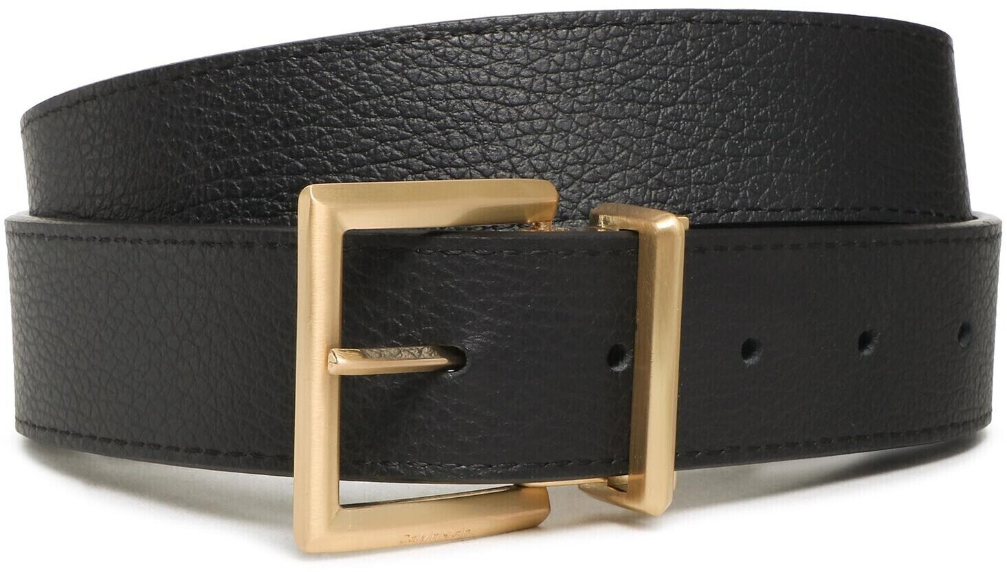 Calvin Klein Adj Pramid Buckle Gold 35 mm K50K510218 CK blackblack