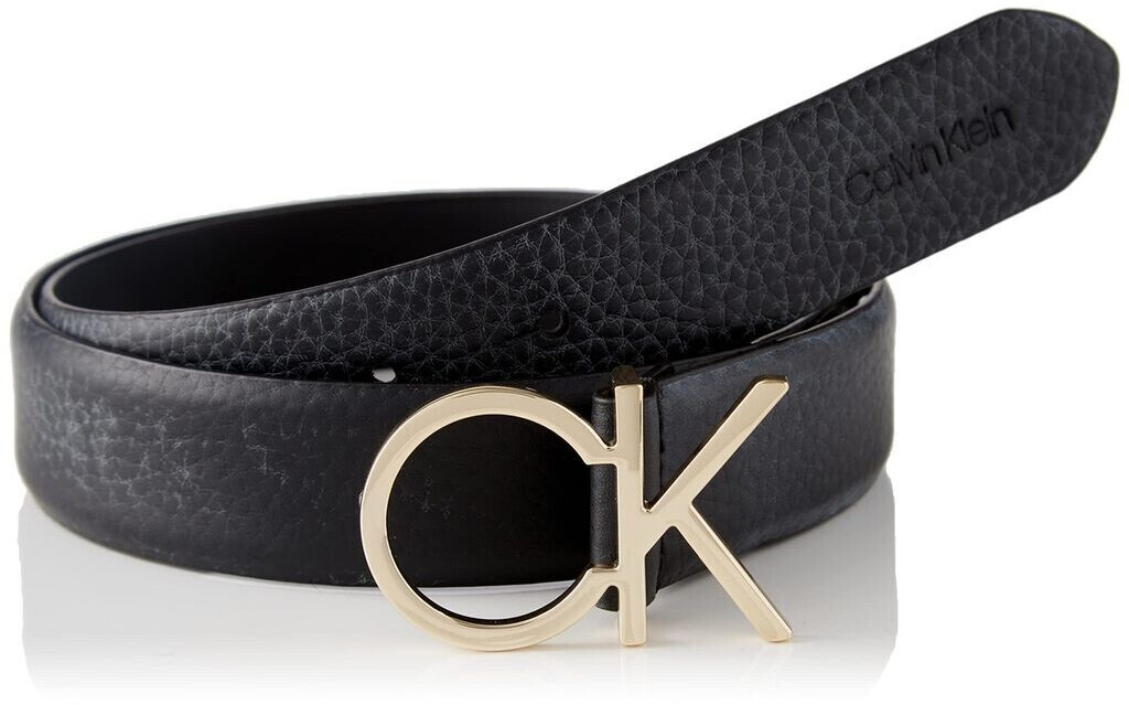 Calvin Klein Re-Lock black K60K610413 € 30 Belt | Pbl 37,00 ab bei CK Logo Preisvergleich mm