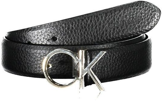 Calvin Klein Re-Lock CK Logo Belt 30 mm Pbl K60K610413 black