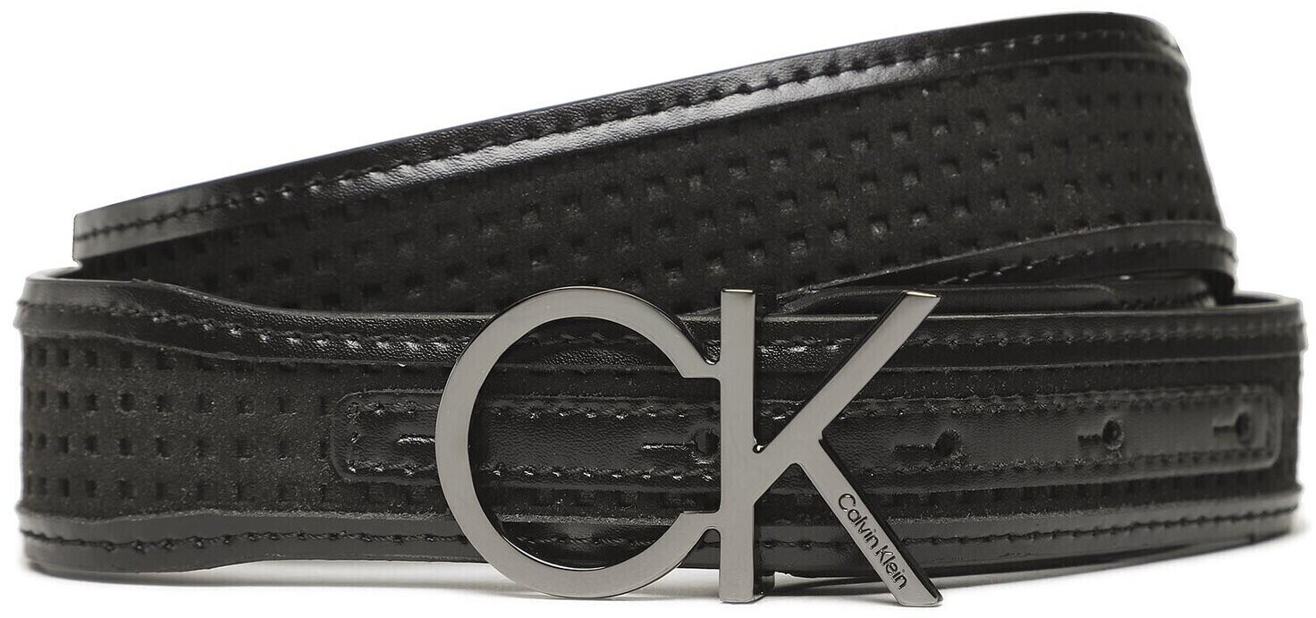 Calvin Klein Re-Lock Insert 3 Cm Perf Belt K60K610497 black