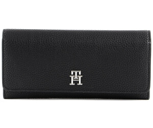 Tommy Hilfiger Emblem Large Flap Wallet (AW0AW14221) black ab 68 