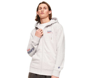 Superdry Sportswear Logo Loose Full Zip Sweatshirt (M2013105A 