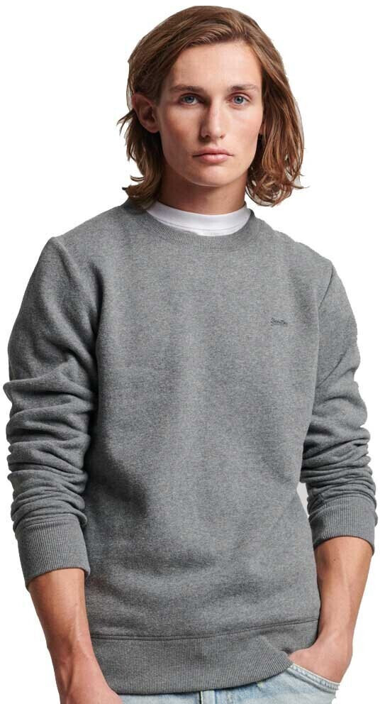 Superdry Vintage Logo Embroidered Crew Sweatshirt (M2012924A) grey
