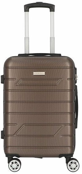 Nowi Bergamo 4 Wheel-Trolley 56 cm bronze (5456-bronze)