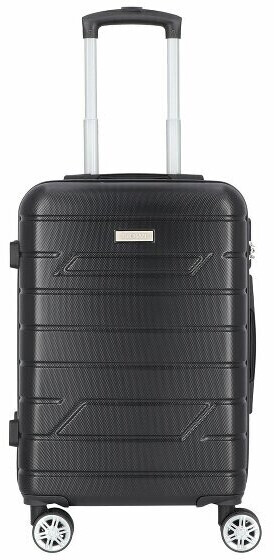 Nowi Bergamo 4 Wheel-Trolley 56 cm black (5456-schwarz)