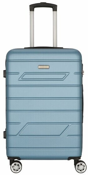 Nowi Bergamo 4 Wheel-Trolley 65 cm turquoise (5466-tuerkis)