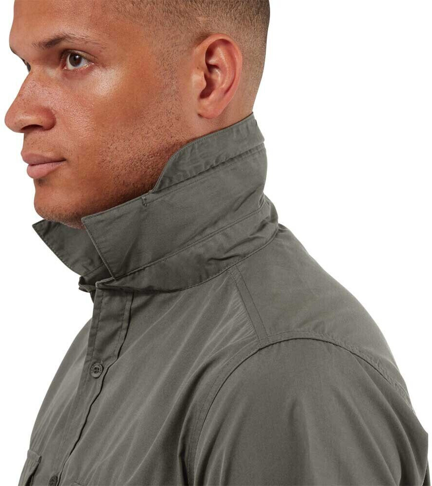 Craghoppers Kiwi Short Sleeve Shirt (CMS701) dark grey